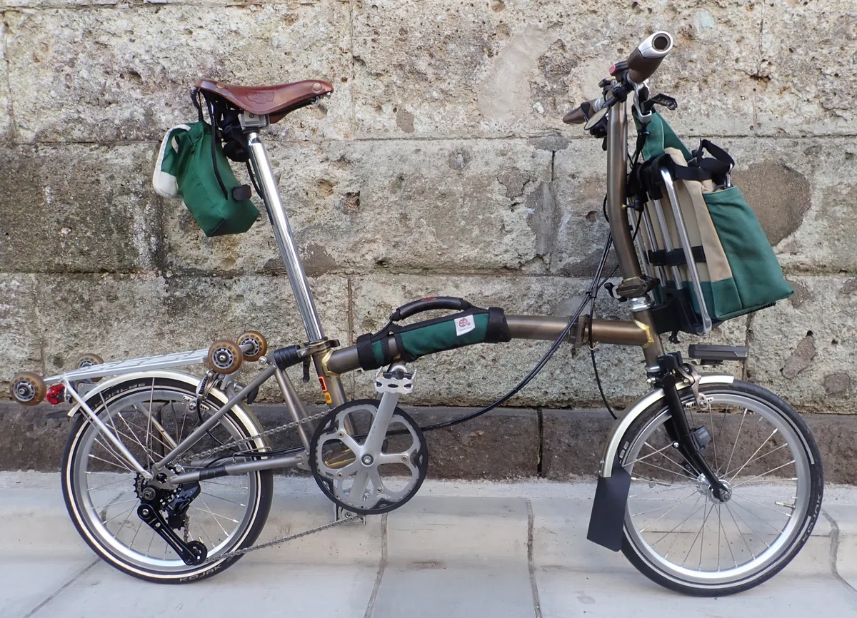 BROMPTON 外装多段化カスタムしたい。 ＜ ( ..)φ 備忘録 ＞｜JE0QLQ_松本