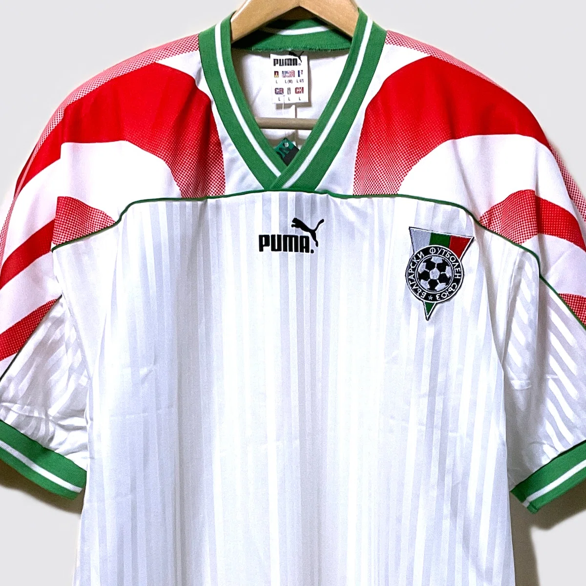 新品  94年 ブルガリア代表 ユニフォーム ストイチコフW杯モデル 6006fc431df131d0fa091ba47c1215