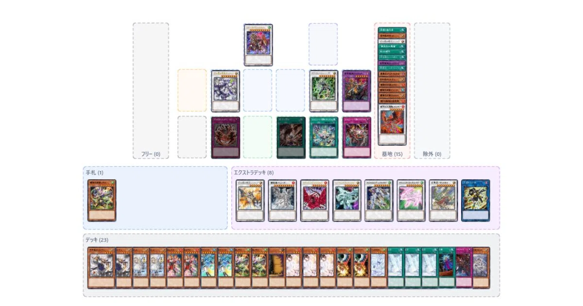 遊戯王MD】白き森エルフェンノーツ展開メモ【6/12追記】｜Aster