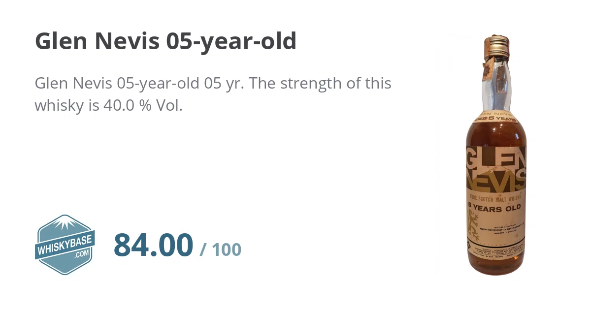GLEN NEVIS 12 YEARS OLD｜born@Whisky