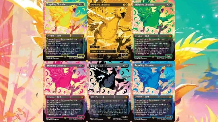 MTG】旅するチョコボ金シリアル入りが300万円に？？＠0＠；｜くろやぎ