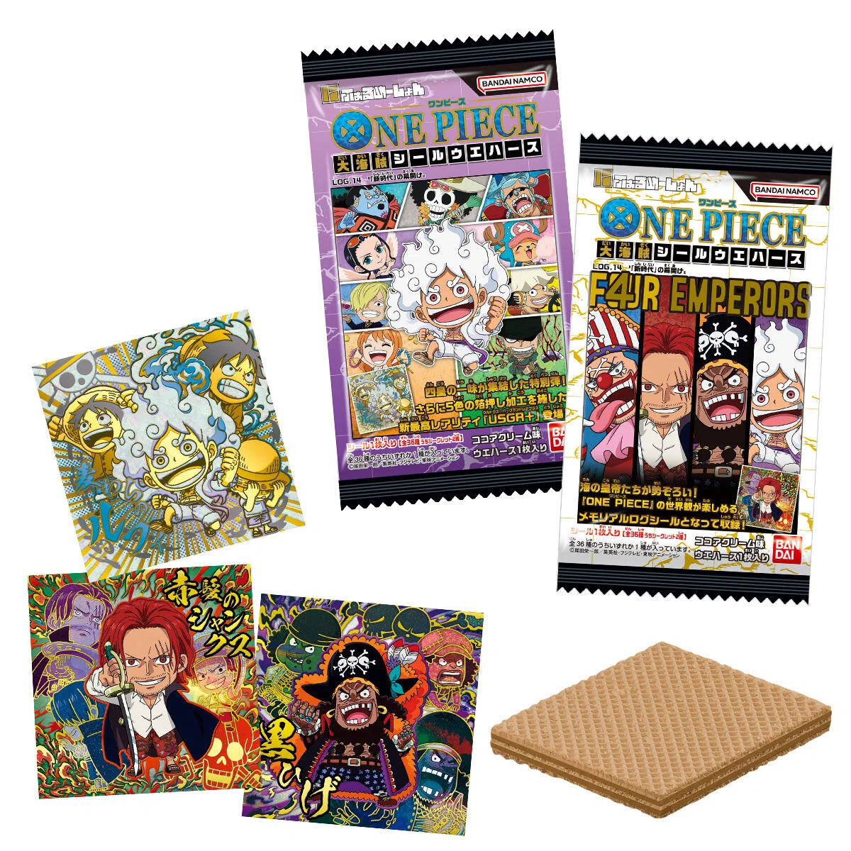 驚異の手作業で5色箔押し！ ONE PIECE 大海賊シール ウエハースの秘密