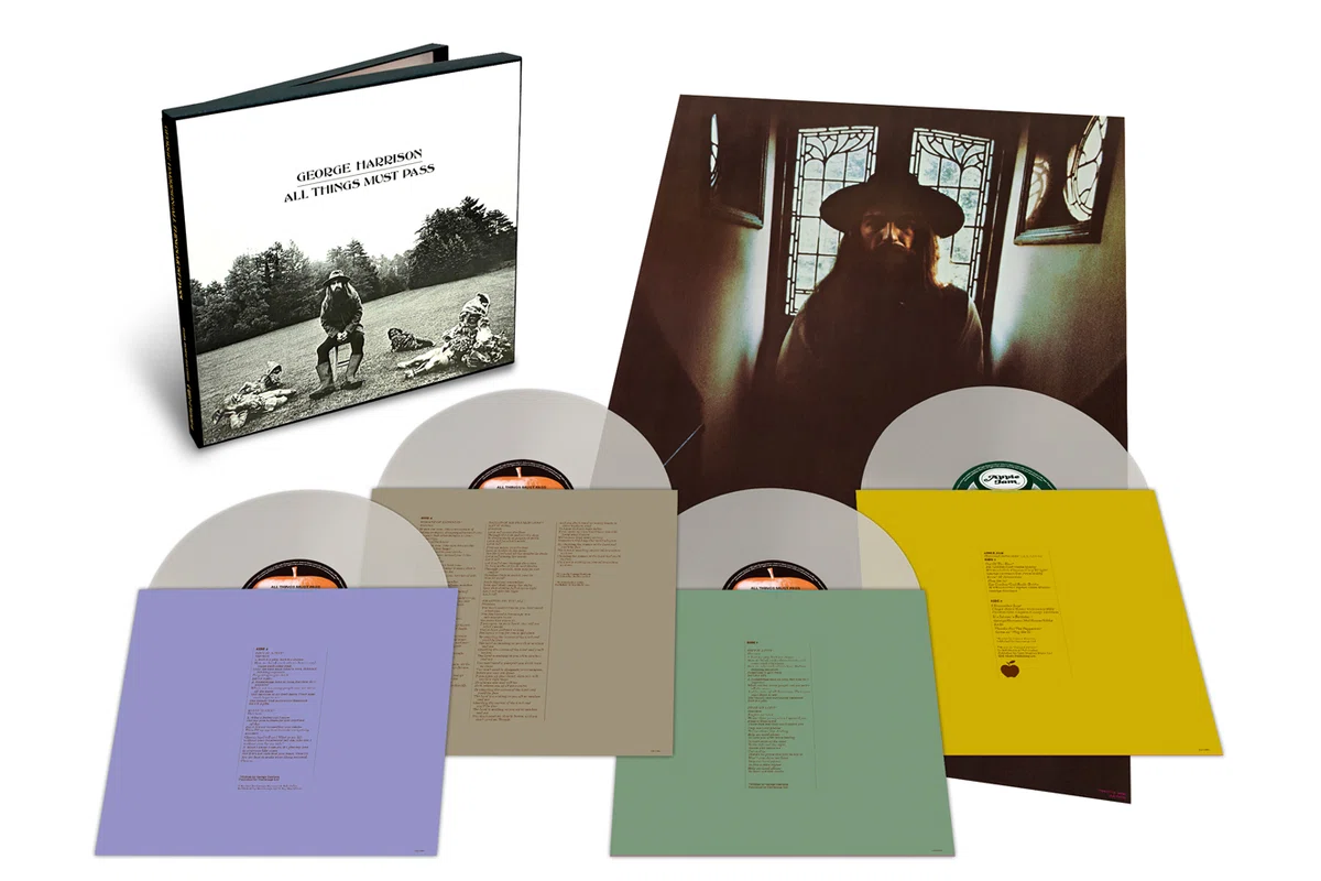 レコード男子｜ジョージ・ハリスン『All Things Must Pass』が45回転