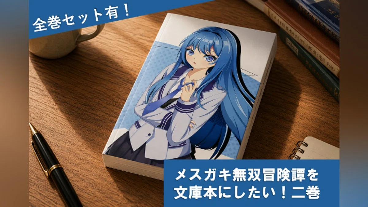 【全巻セット有！】CF×同人×受注生産　メスガキ無双冒険譚を文庫本にしたい！2巻