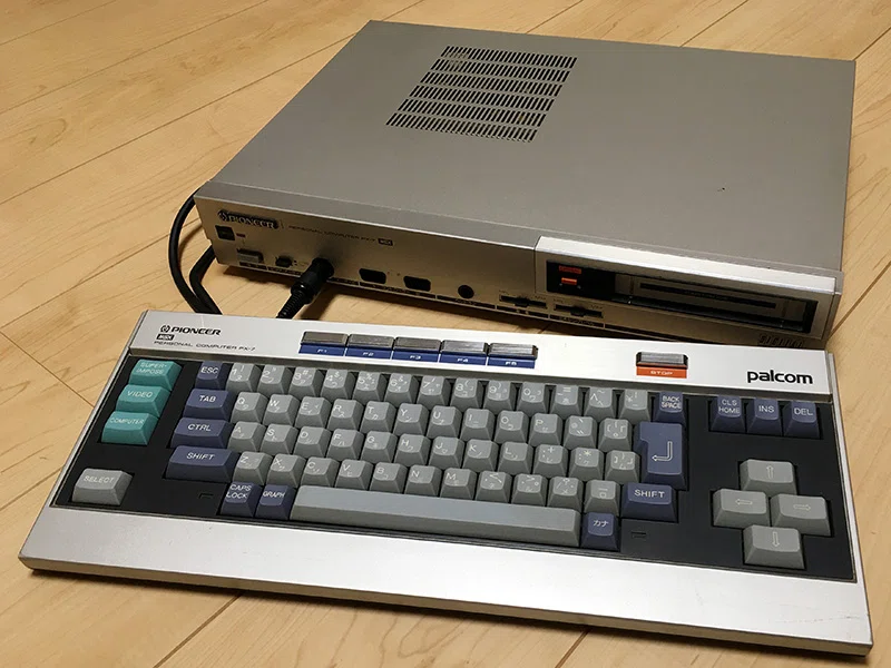 さ*♪様 パイオニア　MSX PC palcom PXー7 Black レトロP パイオニア PX-7 - レーザーディスクとの連携に挑戦したMSX｜kzn