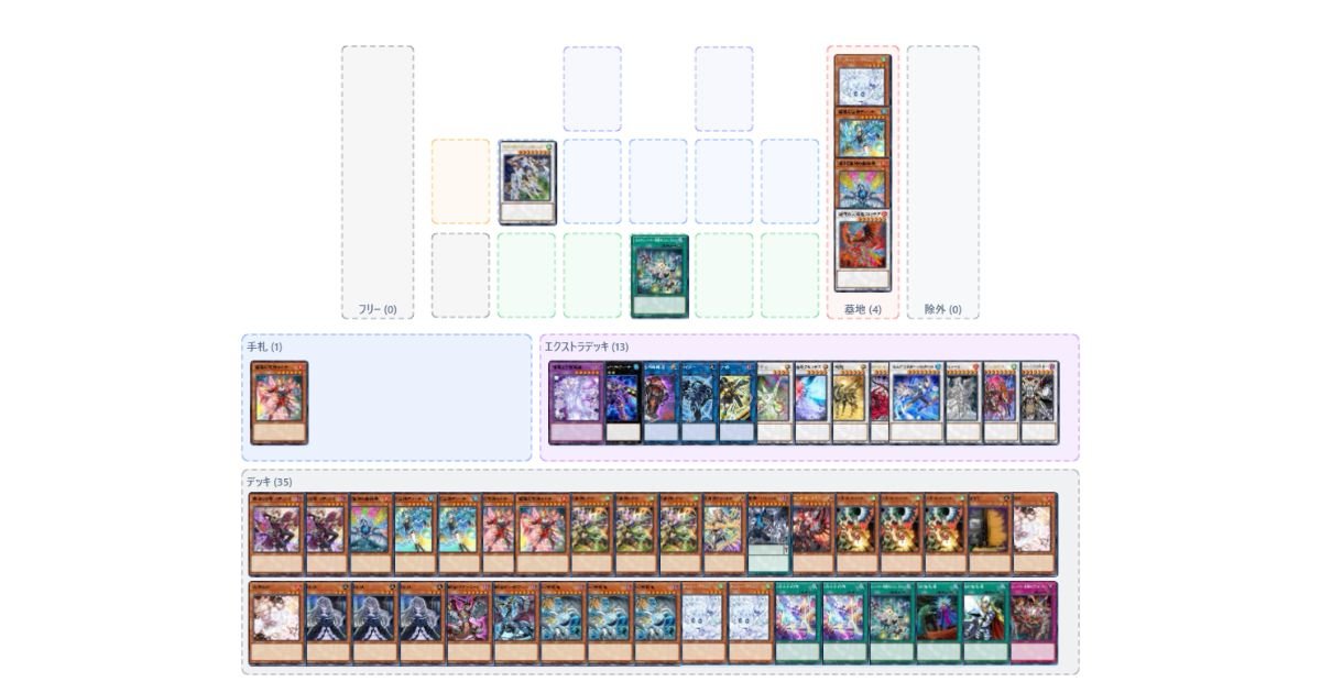 神のカードによって超強化を受けたエルフェンノーツデッキの紹介