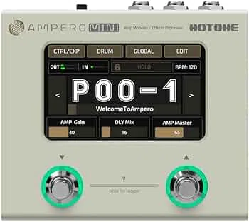 HOTONE AMPERO II STOMPの最新ファームウェア「2.0.0」｜グレッチ兄さん