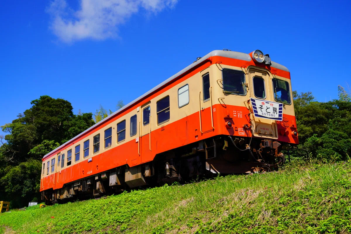 毎週土曜日のみ運行再開「キハ52 125」ローカル線 いすみ鉄道！（千葉