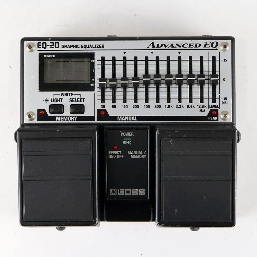 BOSS EQ-20レビュー｜グラフィックEQを“記憶して使う”実用機は今どう