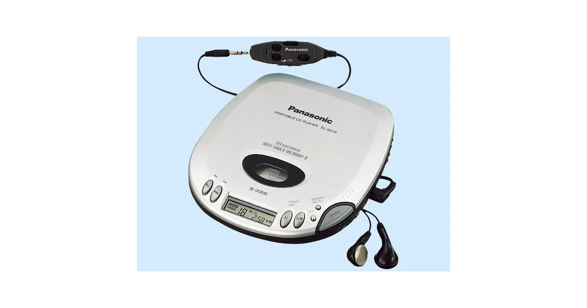 タフすぎるポータブルCDプレーヤー！あるといろいろ便利です Panasonic