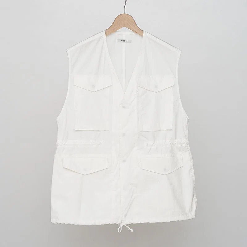 人気シリーズがアップデート【PHEENY】Cotton nylon dump field jacket