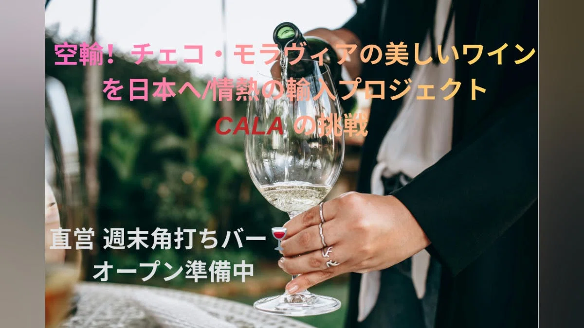 空輸！チェコ・モラヴィアの美しいワインを日本へ/情熱の輸入プロジェクト