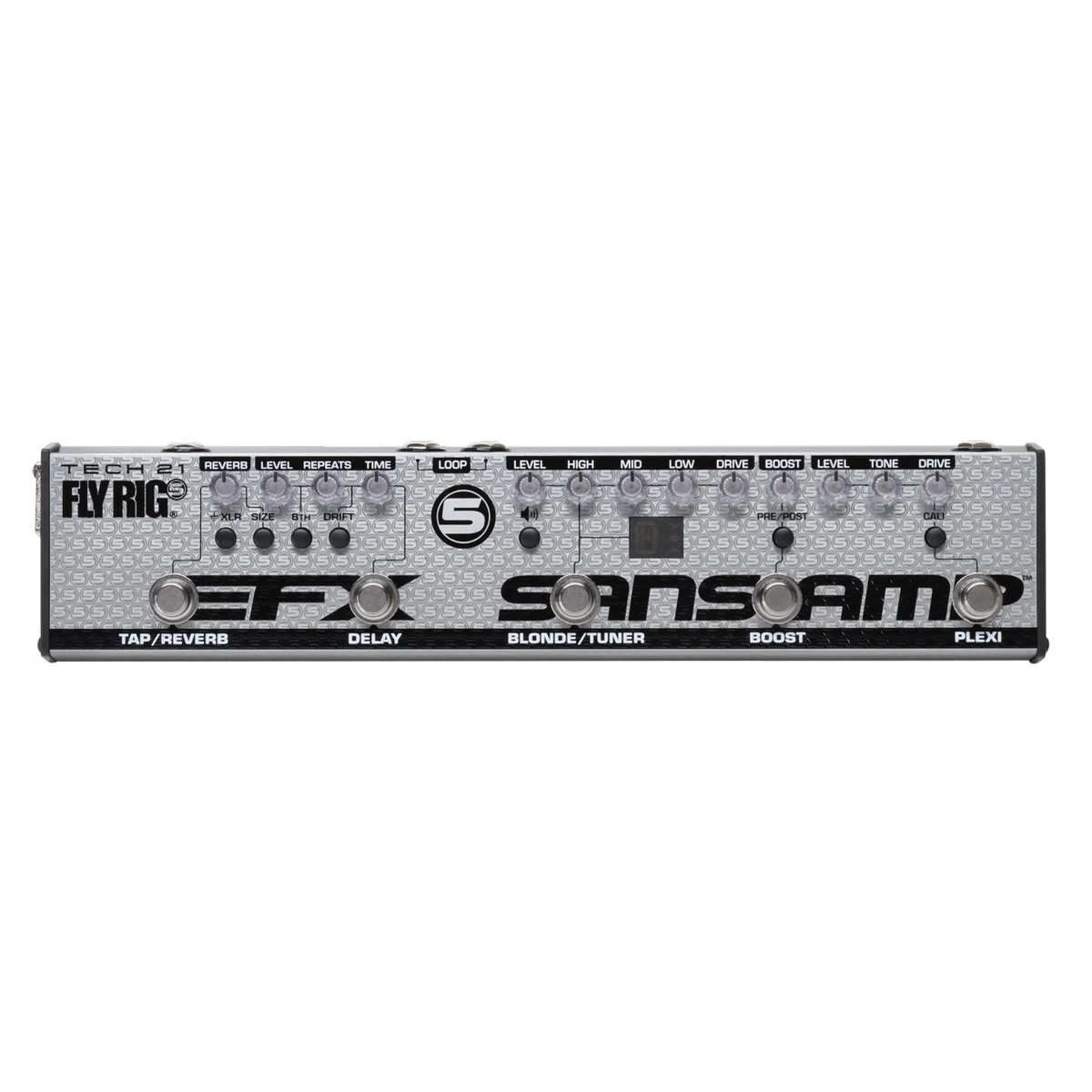 軽量＆コンパクト！SansAmp流マルチエフェクター「TECH21 FLYRIG5-V2