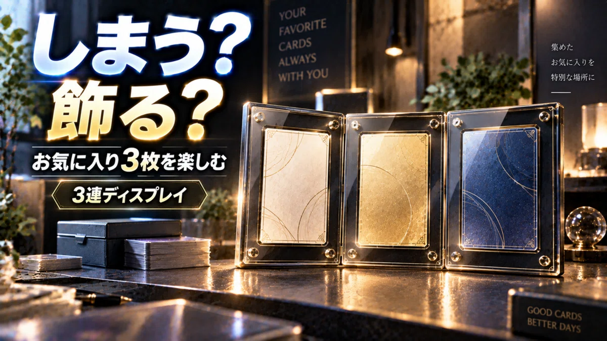 30th CELEBRATION 3連ディスプレイフレーム 旅立ちの3匹とは？値段