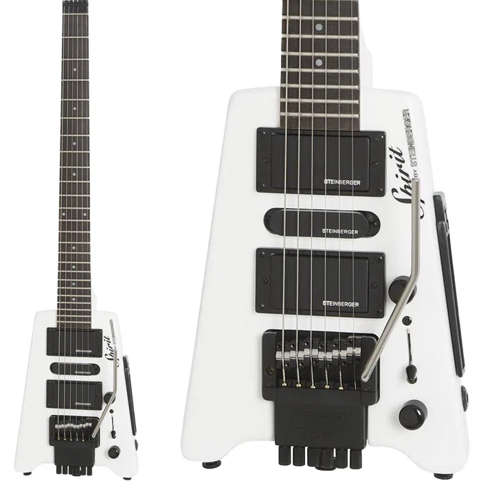 白いスタインバーガー！Steinberger Spirit GT-PRO Deluxe