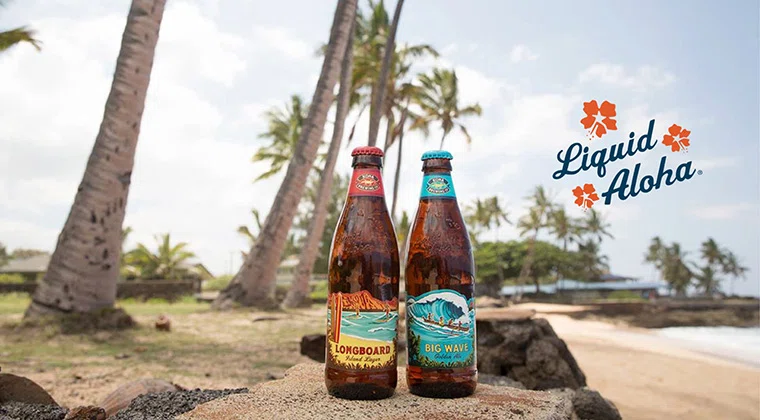 コナビール⭐︎三角旗⭐︎ガーランド⭐︎ハワイアン⭐︎ヤシの木⭐︎hawaiian ハワイの有名クラフトビール】南国感溢れるコナブルーイングを堪能すべ