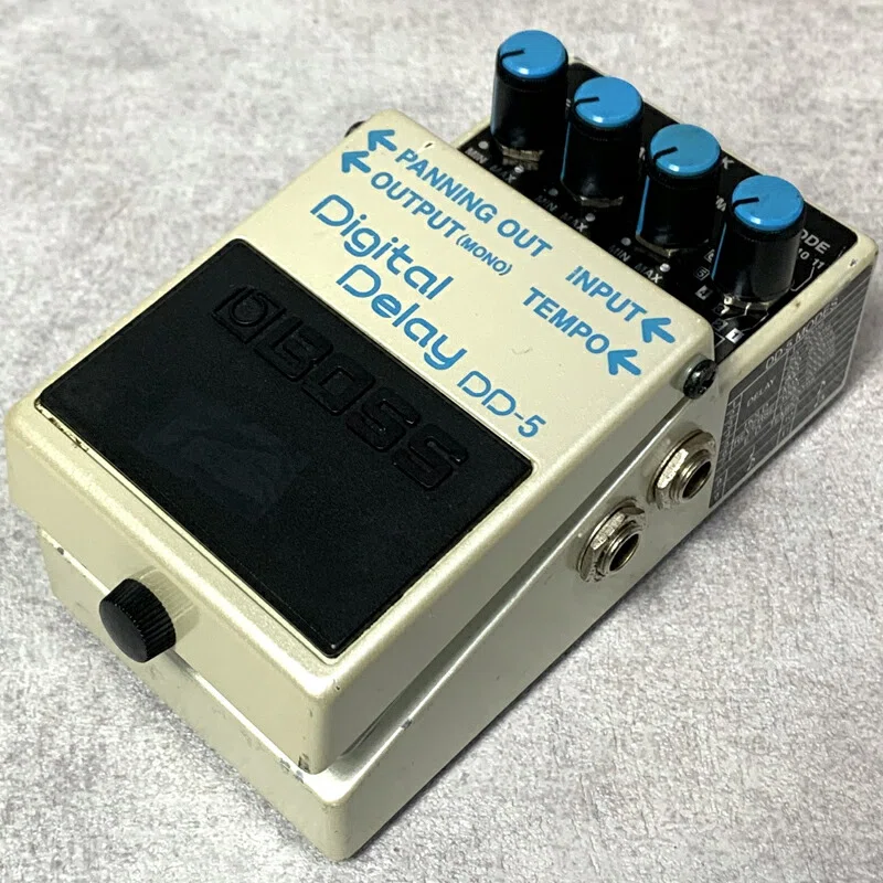BOSS DD-5レビュー｜今なお実用的なデジタルディレイの定番、その強み