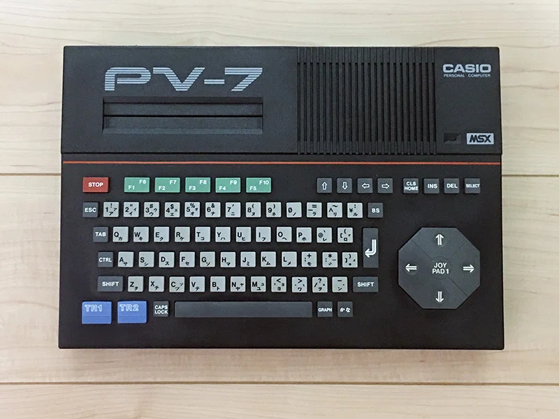 Casio PV-7 - MSXの異端児｜kzn