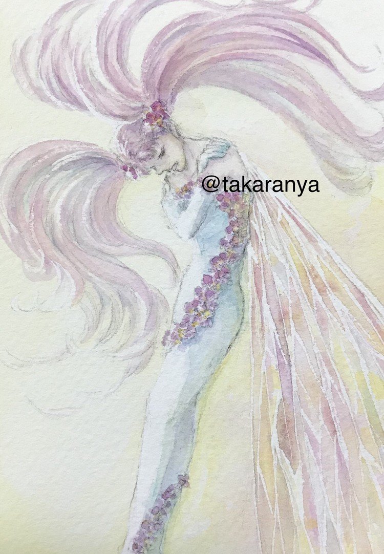 ビオラ姫描けましたん！3月に大阪のぎゃらりぃあと様で展示します！