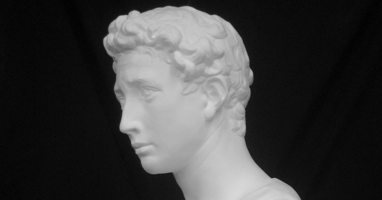 K-130 聖ジョルジョ胸像｜石膏像ドットコム（脇本）