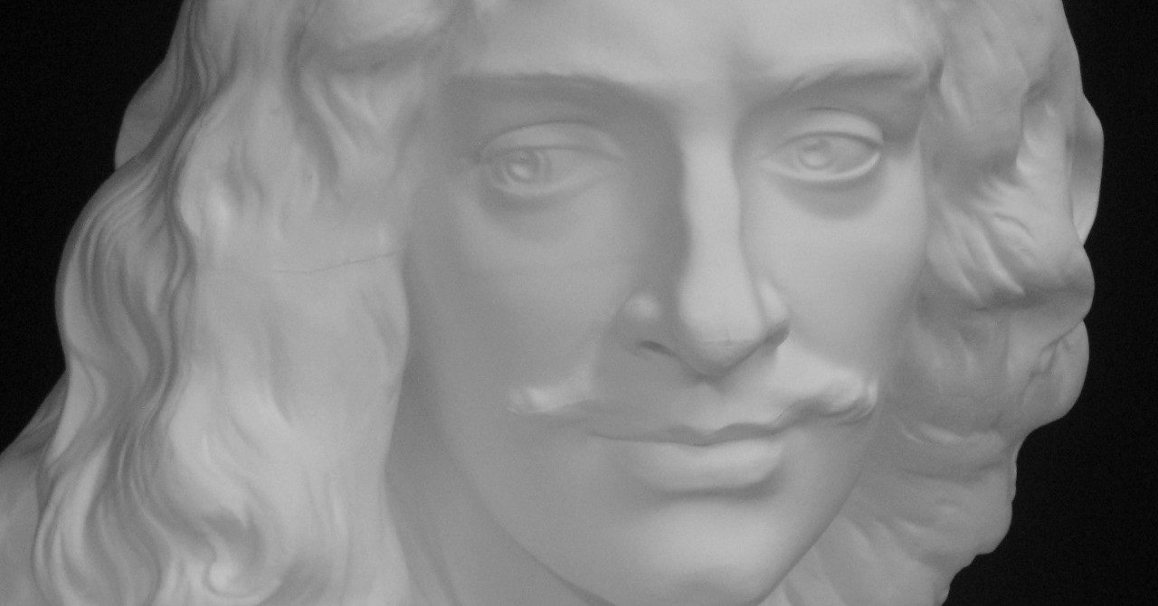 K-121 モリエール胸像｜石膏像ドットコム（脇本）