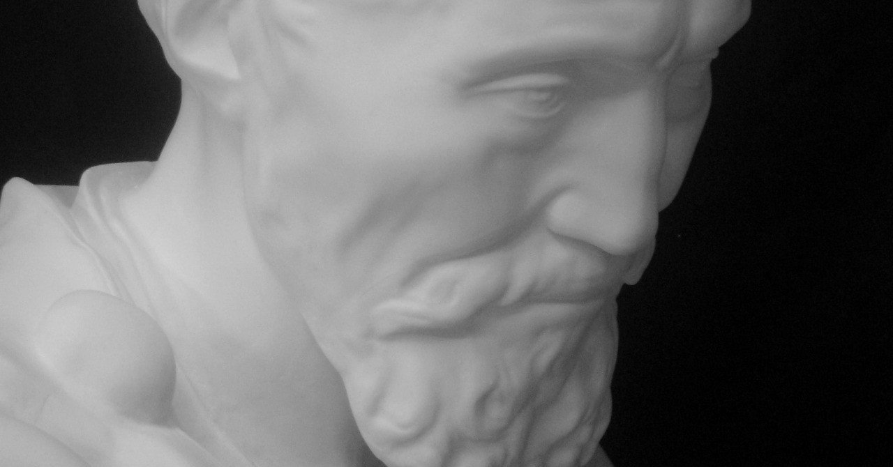 K-120 ミケランジェロ胸像｜石膏像ドットコム（脇本）