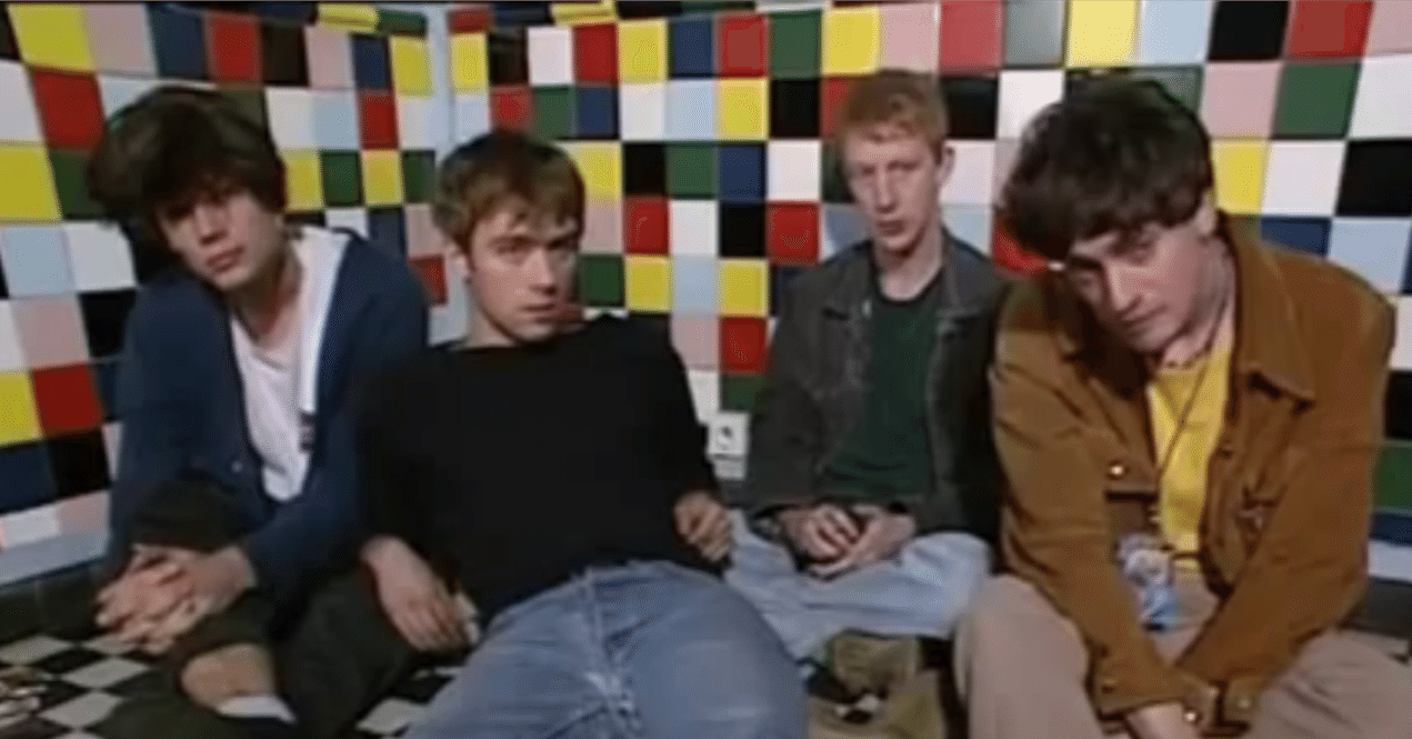 ブラー（Blur）メンバー全員 直筆入り写真