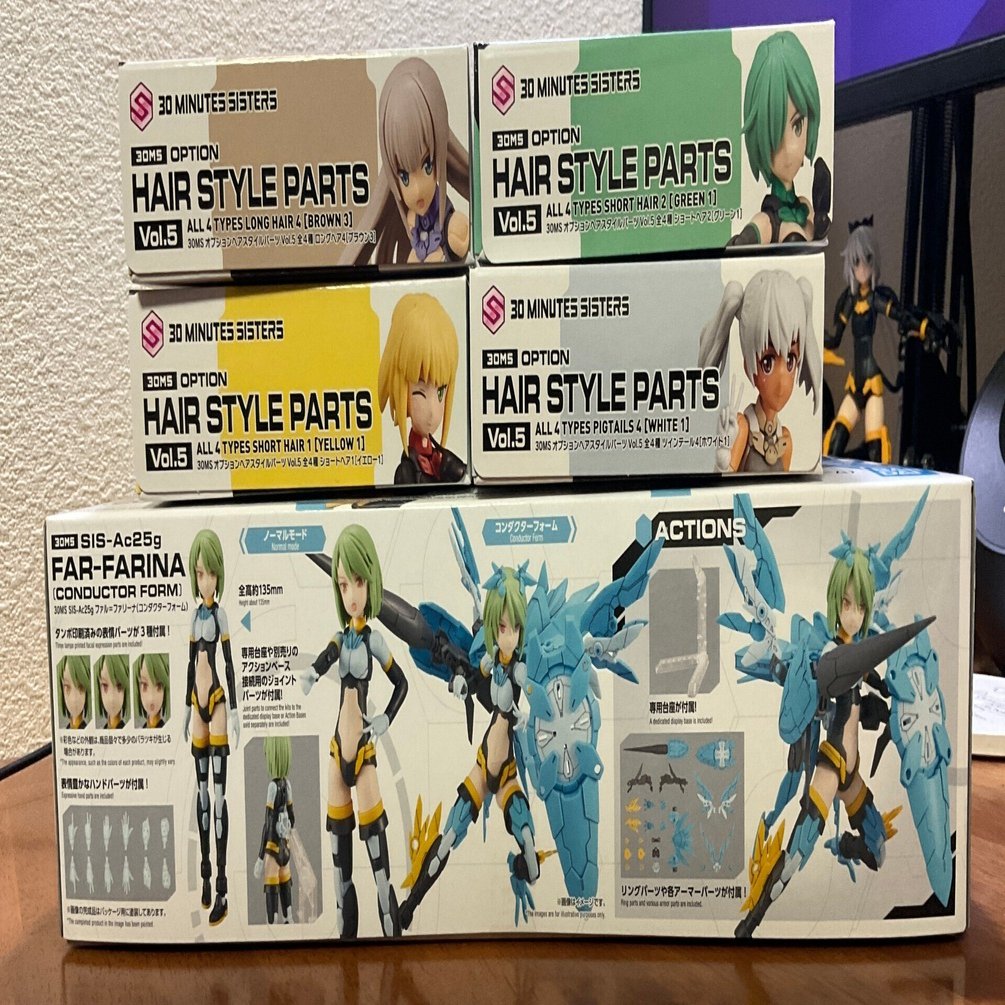 美プラ] 3月12日（日）秋葉巡りの戦利品 30MSのファル=ファリーナを