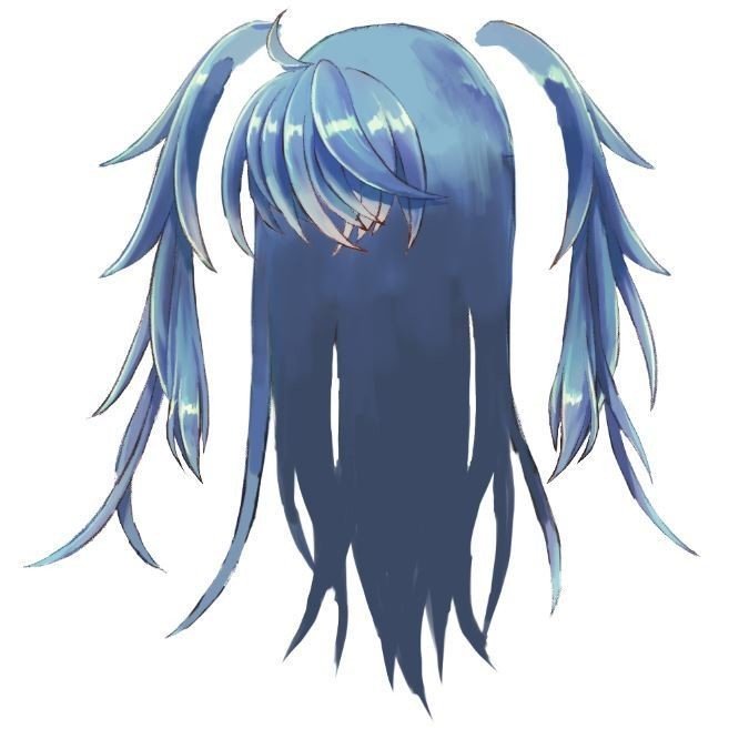 Live2dの見栄えを良くしてみよう 髪の毛編 ナナメ Note