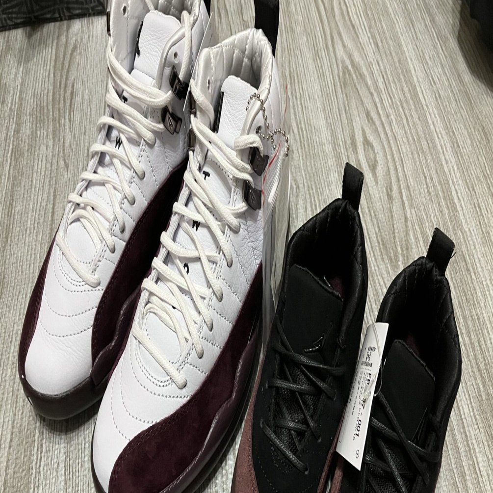 高級感】A Ma Maniére × Nike Wmns Air Jordan 12 ホワイトとブラック