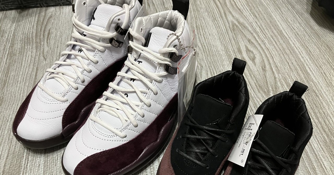 値頃 Maniére Ma 高級感】A × ホワイトと 12 Jordan Air Wmns Nike ワイン