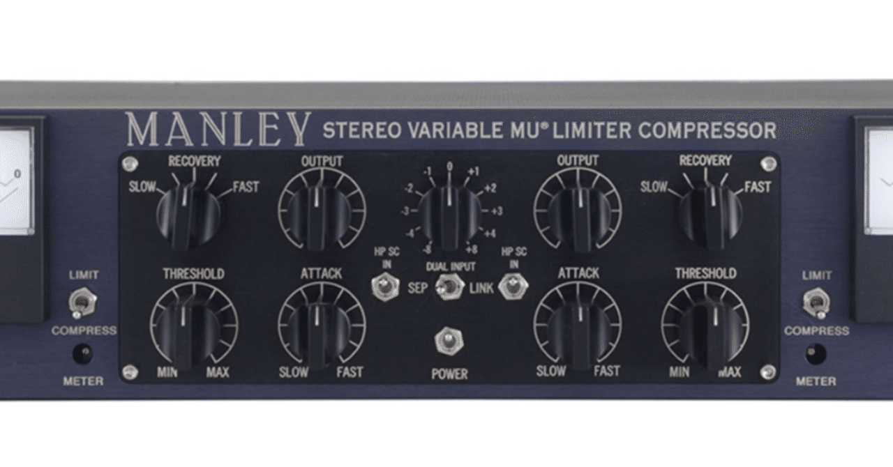 UADの「MANLEY® Variable Mu Limiter Compressor」がすごくボーカル