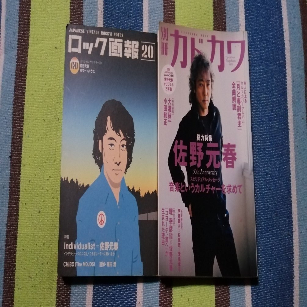 読書日記～佐野元春の2冊のムック編。｜スガイヒロシa.k.aSugar
