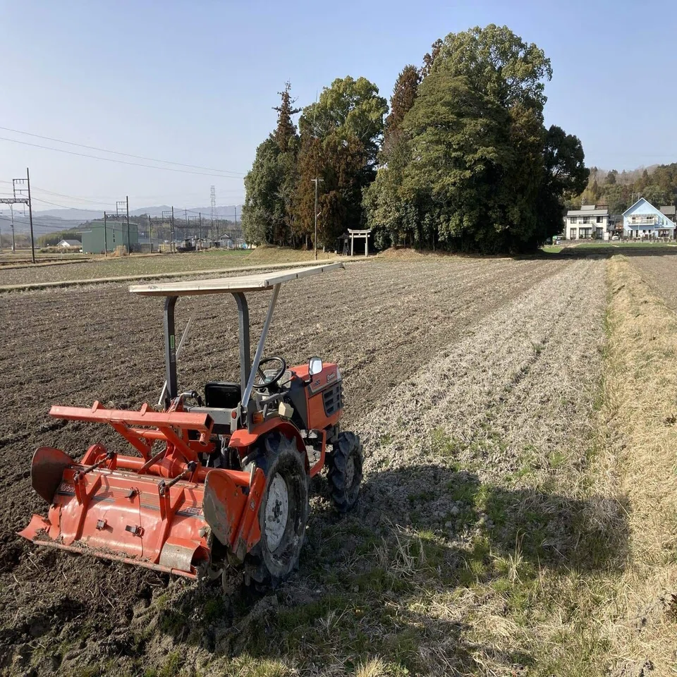 ゼロから始める伊賀の米づくり42:春の田起こしと、土・自然・機械との 