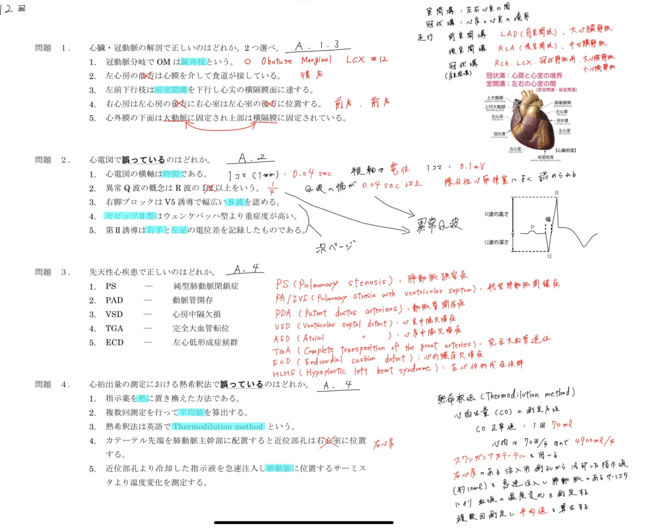 第12回日本血管撮影・インターベンション専門診療放射線技師認定試験