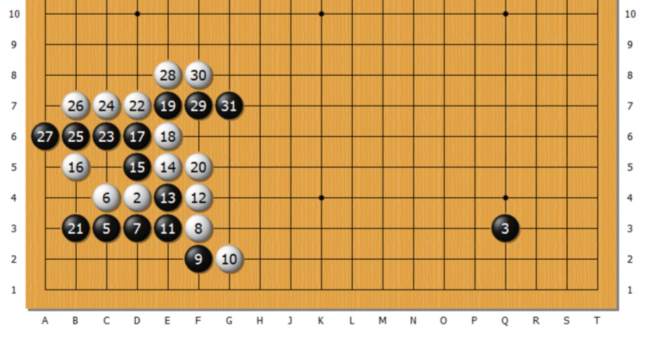 【布石力向上プラン】星＋小目からダイレクト三々～定石後の攻防①｜井場悠史
