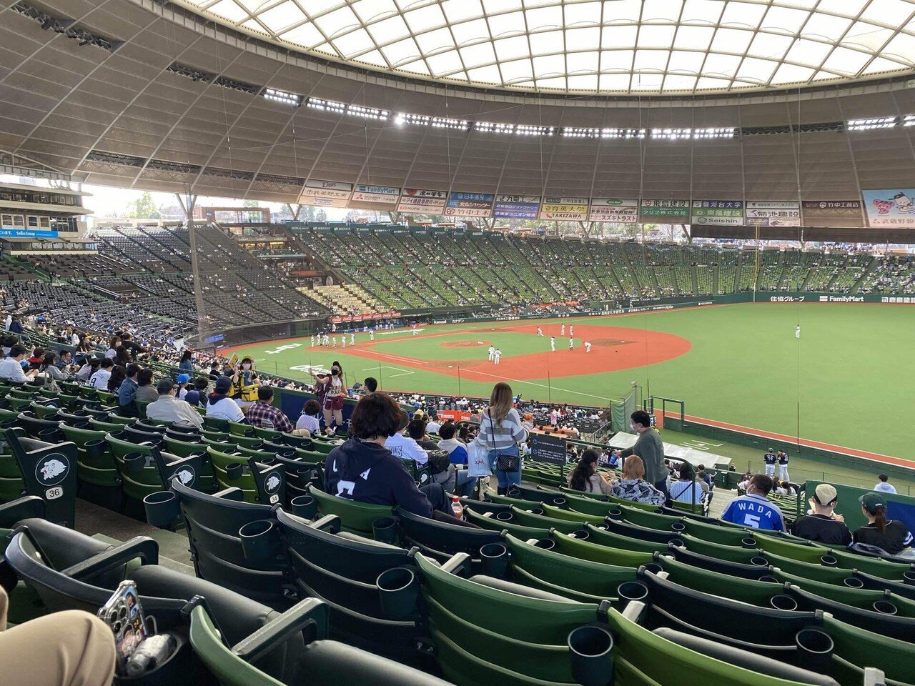 親子でベルーナドーム行ってきましたのはなし。｜はるみそ。