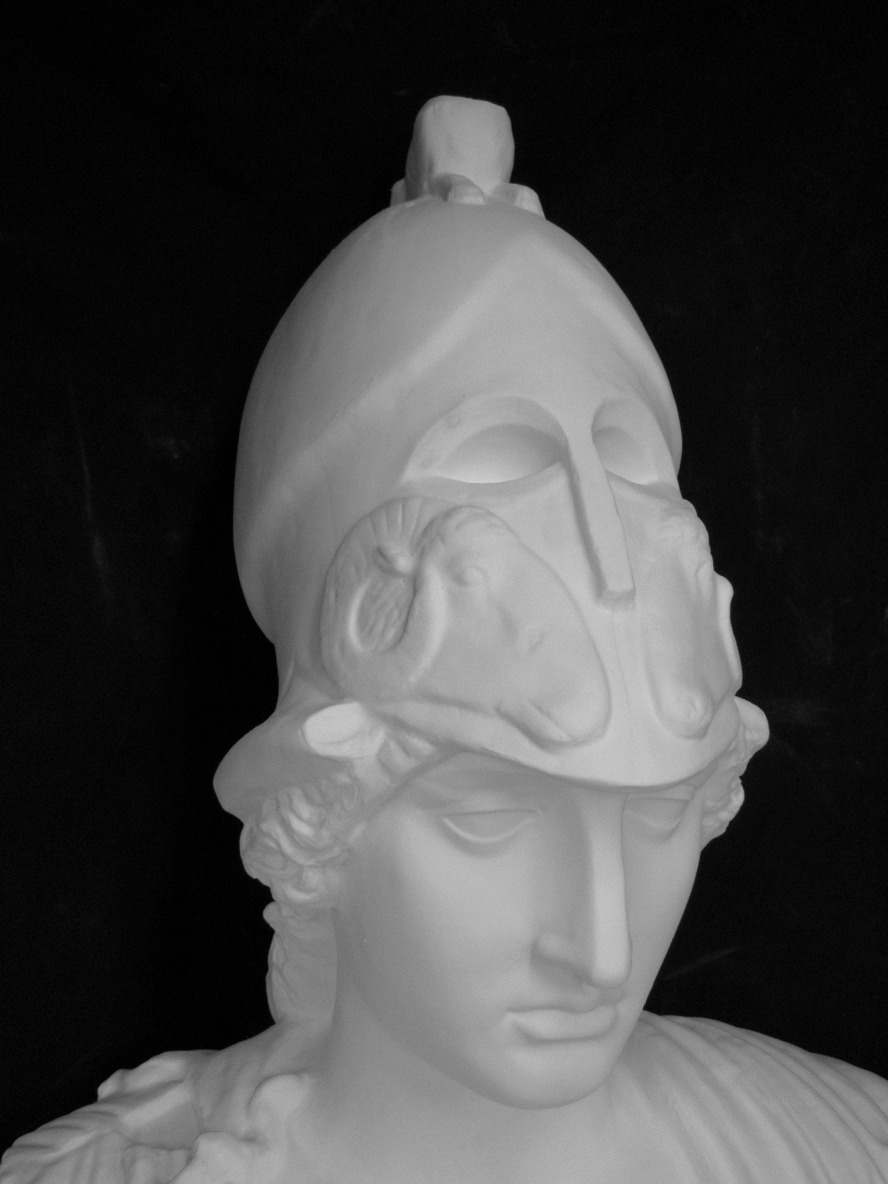 K-103 武装せる女神胸像（ジュスティニアーニのアテナ）｜石膏像ドット