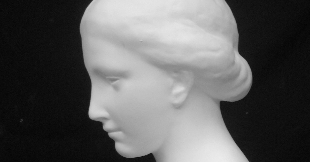 【2024年】お歳暮ギフト YOKOHAMA 少女胸像 ラファエロ 石膏像 岡石膏 彫刻・オブジェ - 彫刻・オブジェ