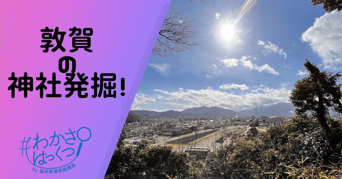 敦賀の神社をめぐろう！｜#わかさはっくつ
