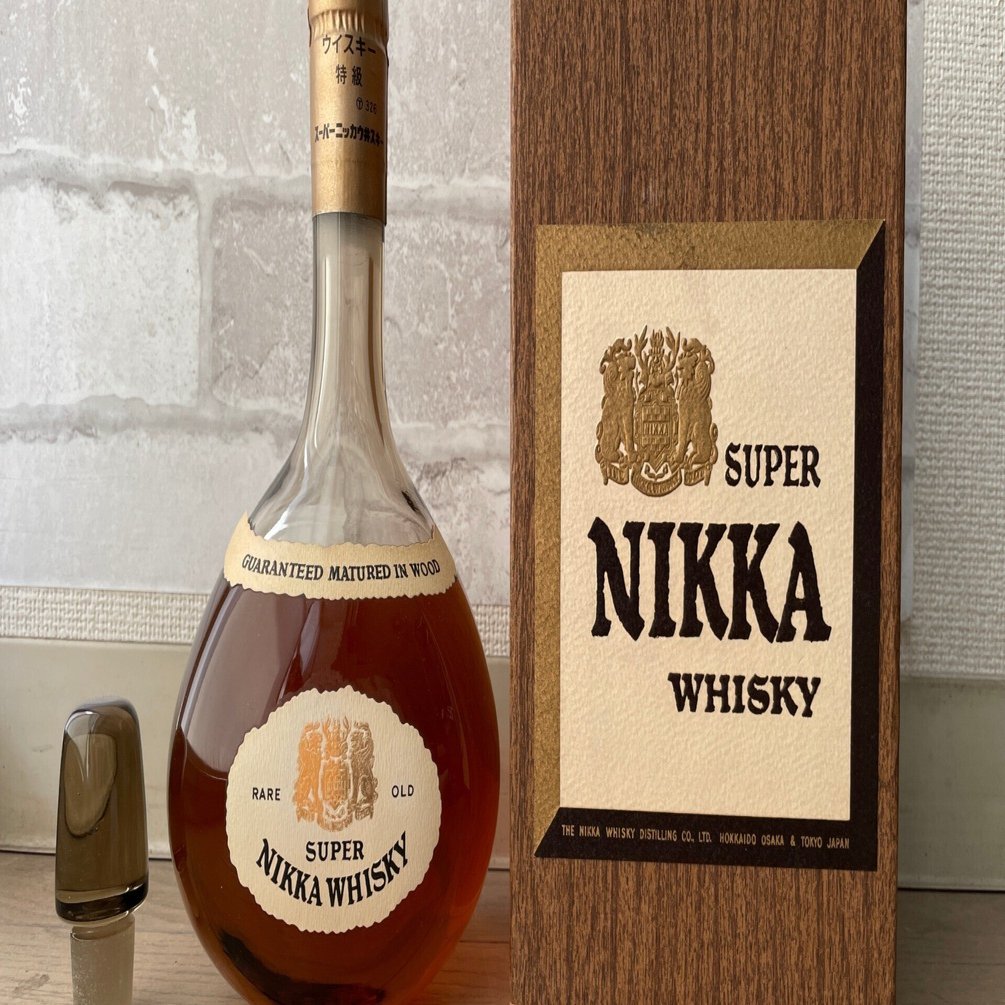 スーパーニッカボルトボトル ウイスキー特級 - 酒