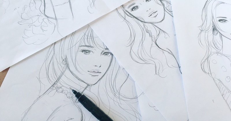 12星座の女の子イラスと制作過程 イラストを描く時に考えている事まとめ 猫屋 Note
