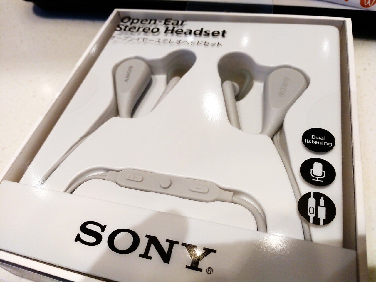 オープンイヤーステレオヘッドセットSONY STH40D｜R-9