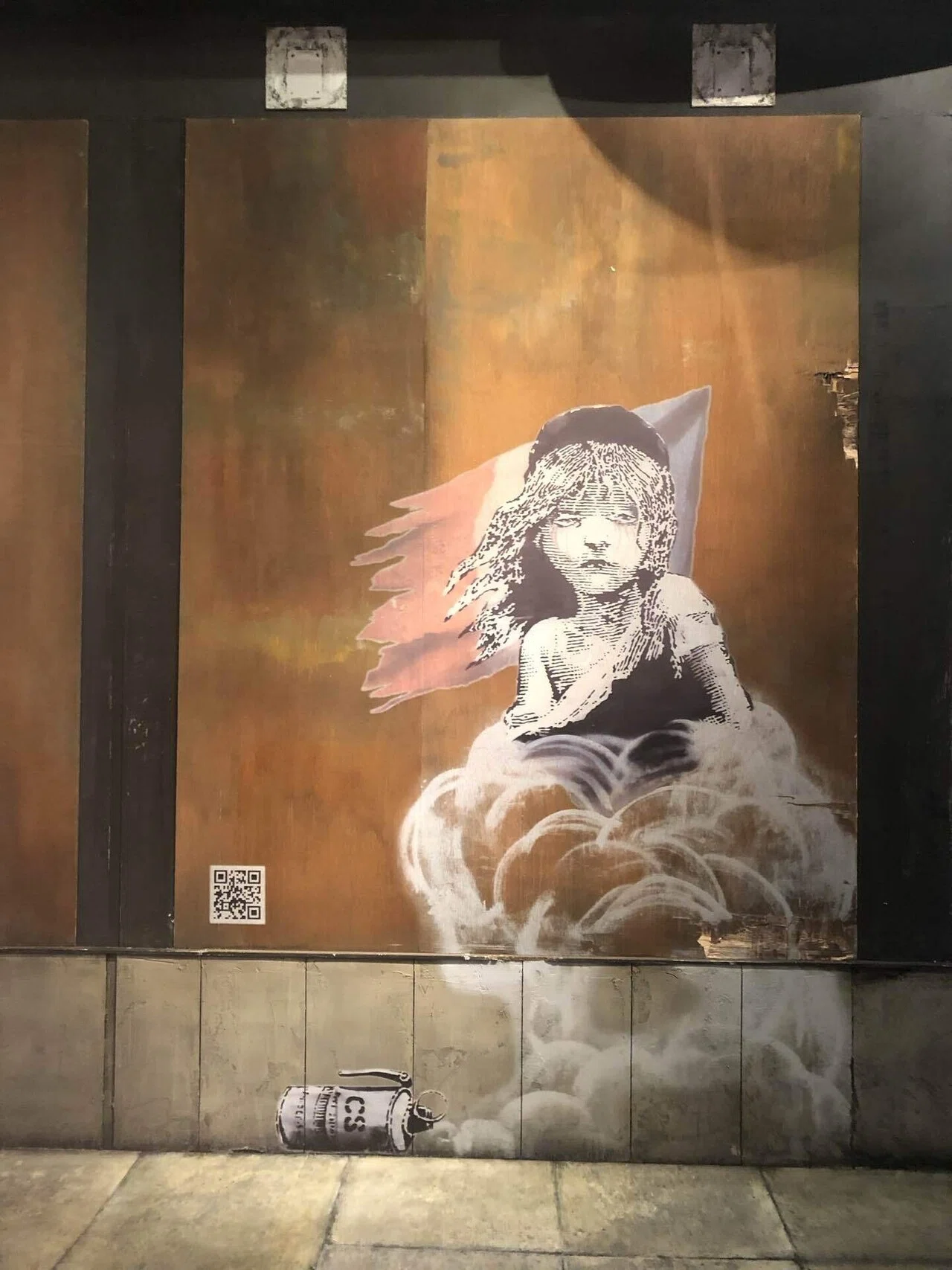 五輪バンクシー Banksy（バンクシー） -Barcode unsignedのCOA付き作品を販売 ー