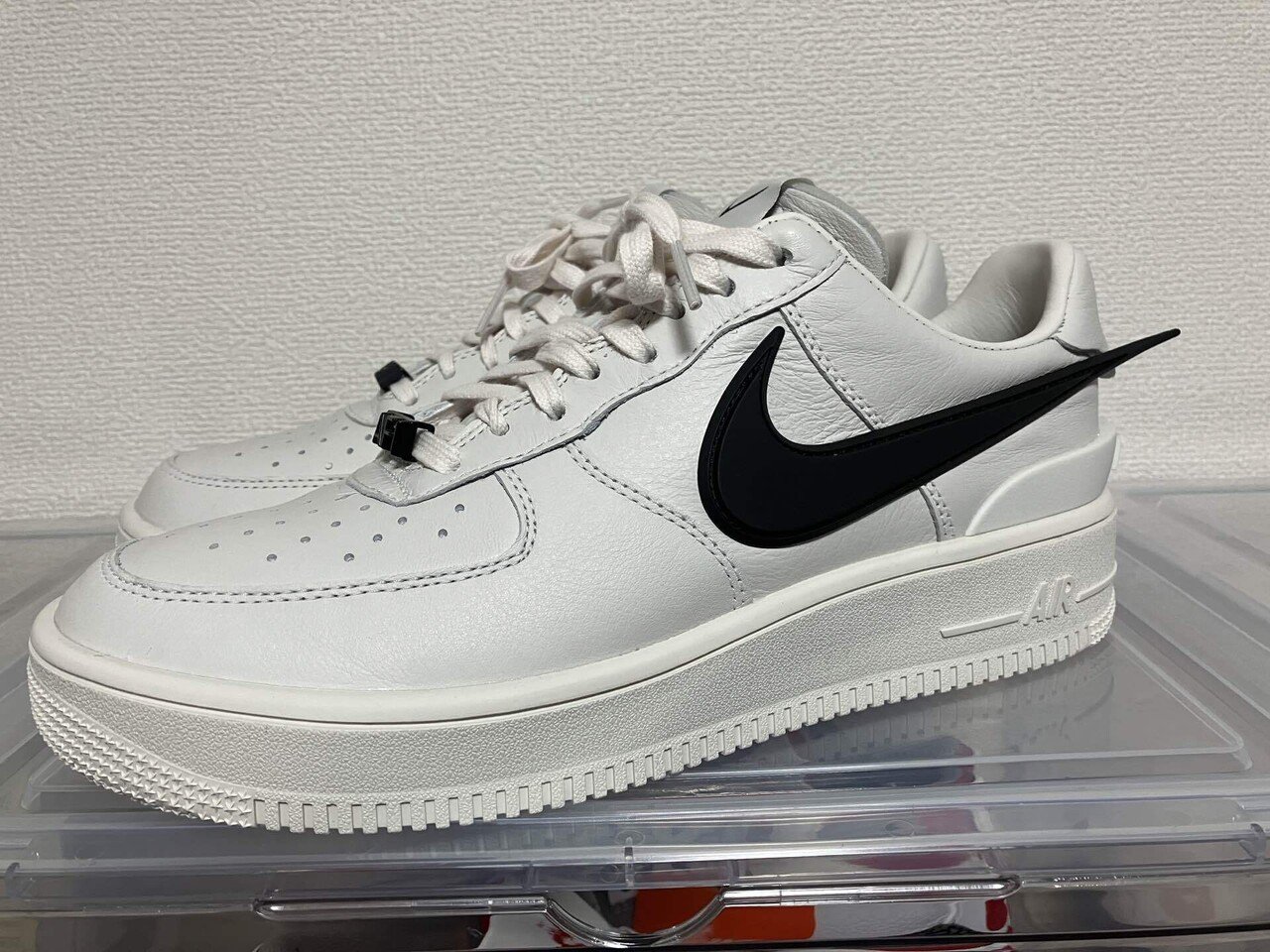 レビュー】AMBUSH®×NIKE AIR FORCE1 WHITE｜黒羊-BLACK SHEEP-