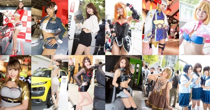 仕事で撮影したコンパニオンさん レイヤーさんの写真のまとめ 稲垣純也 Note