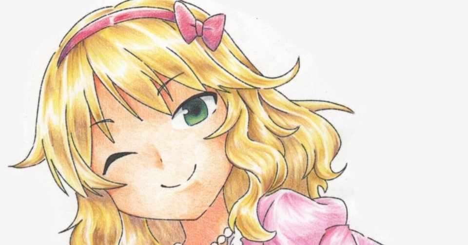 色鉛筆メイキング 櫻井桃華 おーたか Note