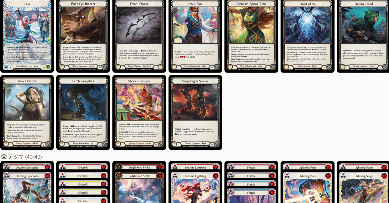 Lightning Lexi (Blitz)備忘録｜うでお