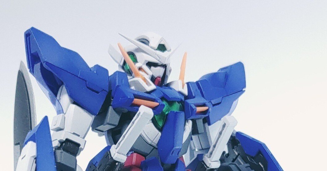 GMアームズ　RGエクシア　完成品　全塗装 GMアームズ RGエクシア 完成品 全塗装 - メルカリ
