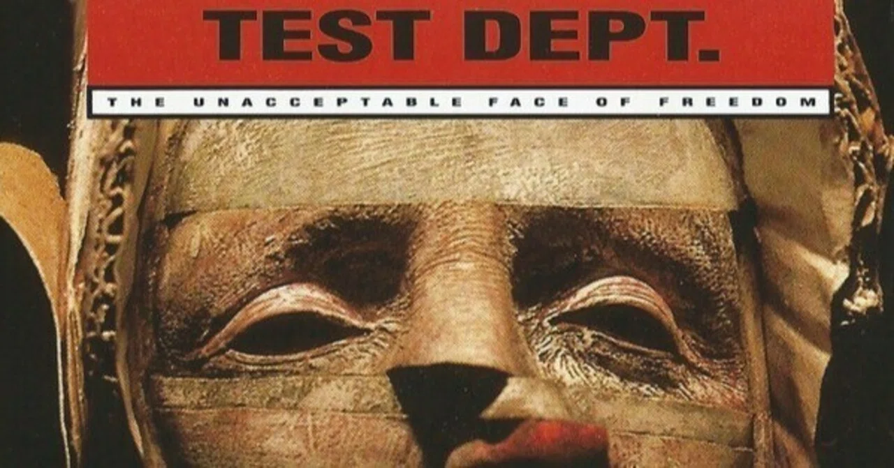 TEST DEPT      初期BOX2枚組レコード レコード 【TEST DEPT】初期レコード2枚セット！